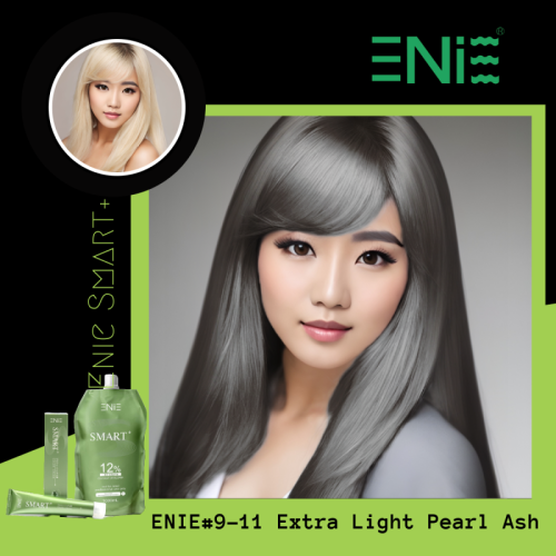 สีย้อมผมเอนี่ ENIE#9-11 Extra Light Pearl Ash