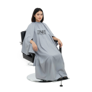 FCB-08 ผ้าคลุม ENIE เทา มีช่องสอดแขน