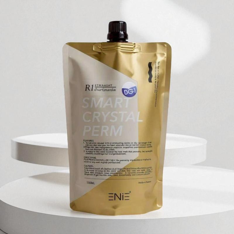 Crystal R1 น้ำยายืดดัด สูตรเจล สำหรับผมแข็งแรง