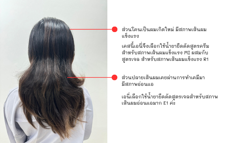 เลือกน้ำยาให้เหมาะกับผม